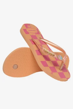 Tongs Kids Slim Glitter Trendy