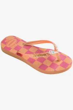 Tongs Kids Slim Glitter Trendy