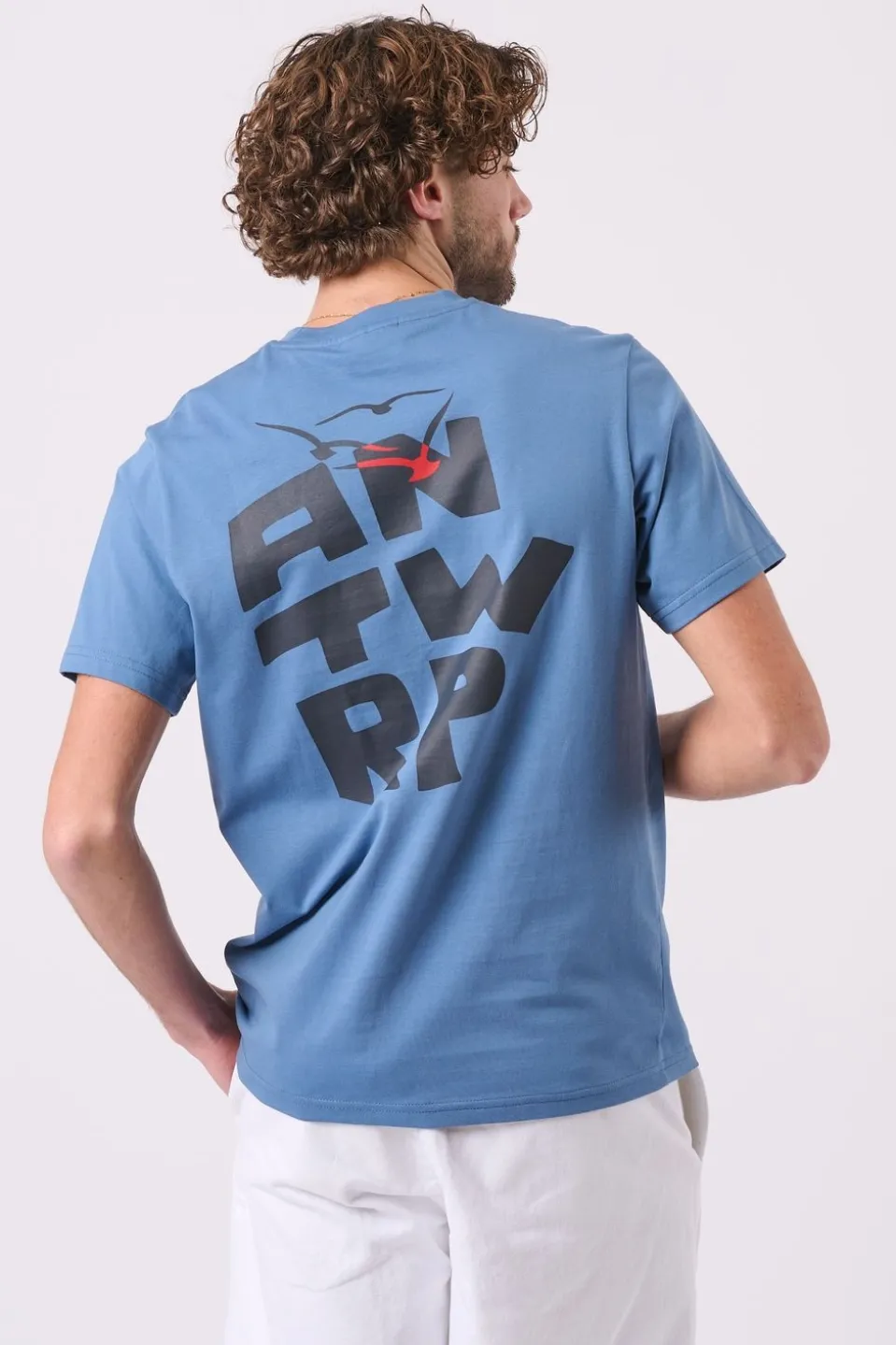 T-Shirt Antwrp Seagull BackprintRegular