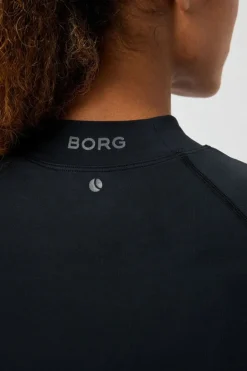T-Shirt Borg Performance Brushed Mockneck