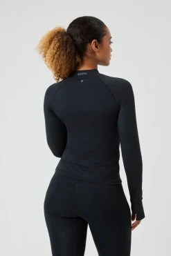 T-Shirt Borg Performance Brushed Mockneck