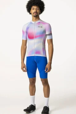 T-Shirt Gradient Swirl Jersey Ss Performance M
