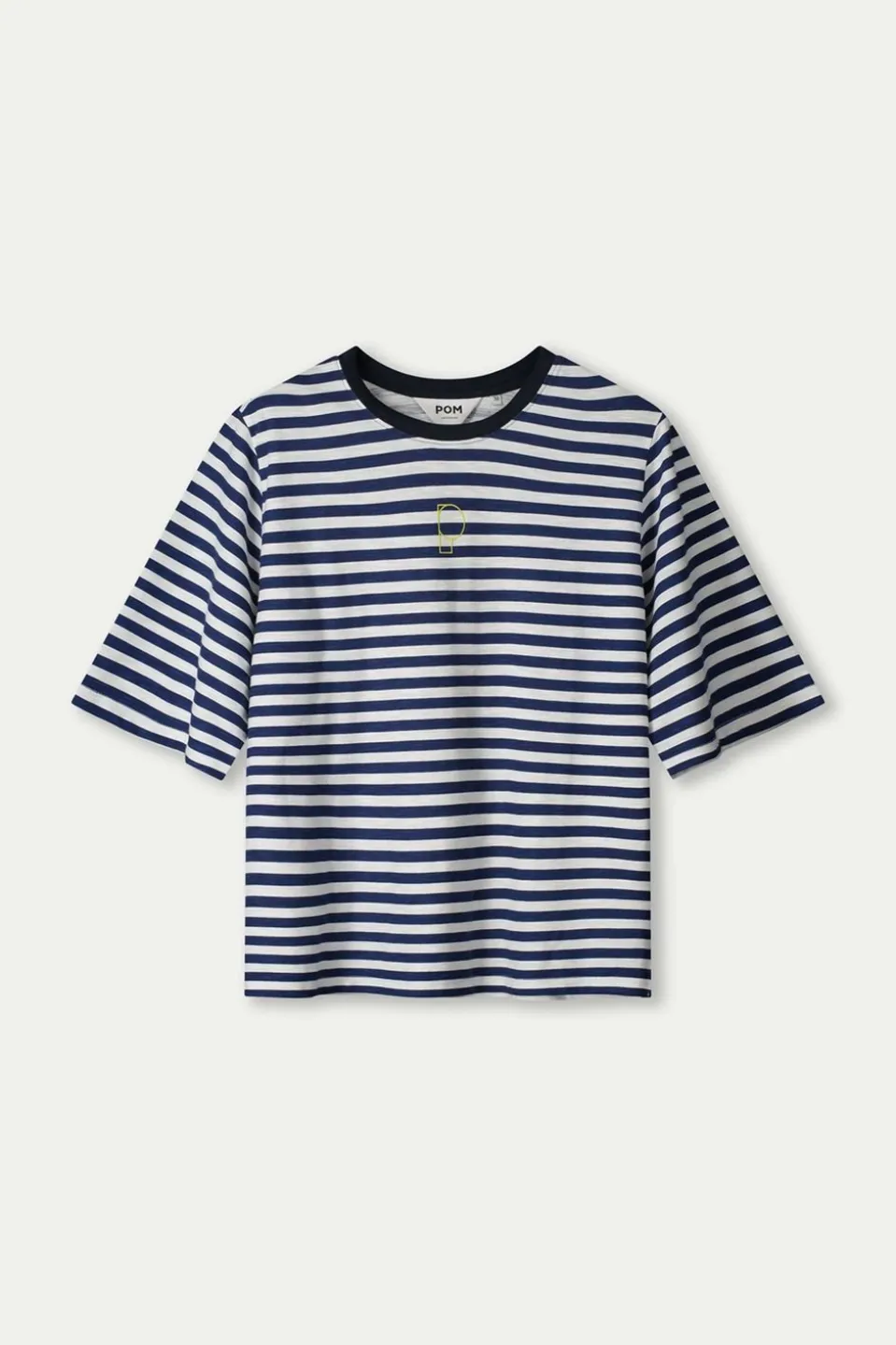 T-Shirt Striped Blue White