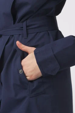 Veste Imperméable Urban Outdoor Trench Coat Long
