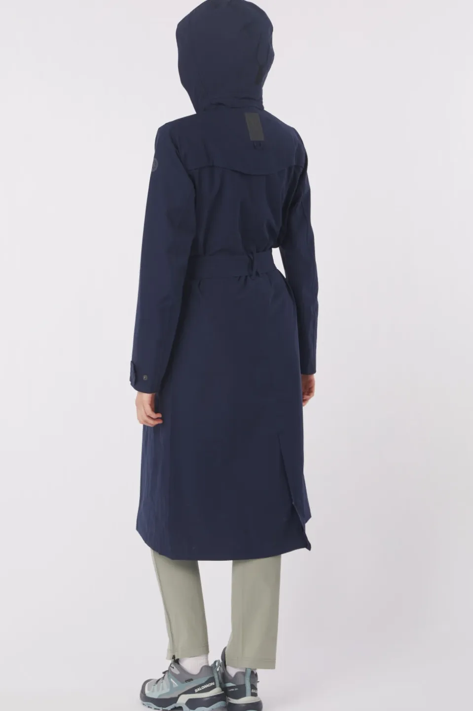 Veste Imperméable Urban Outdoor Trench Coat Long