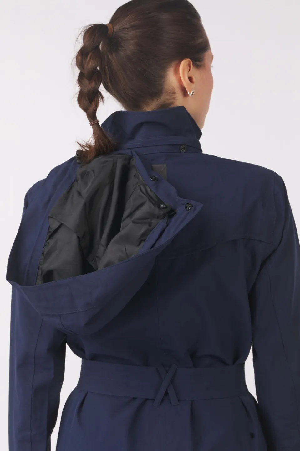Veste Imperméable Urban Outdoor Trench Coat Long