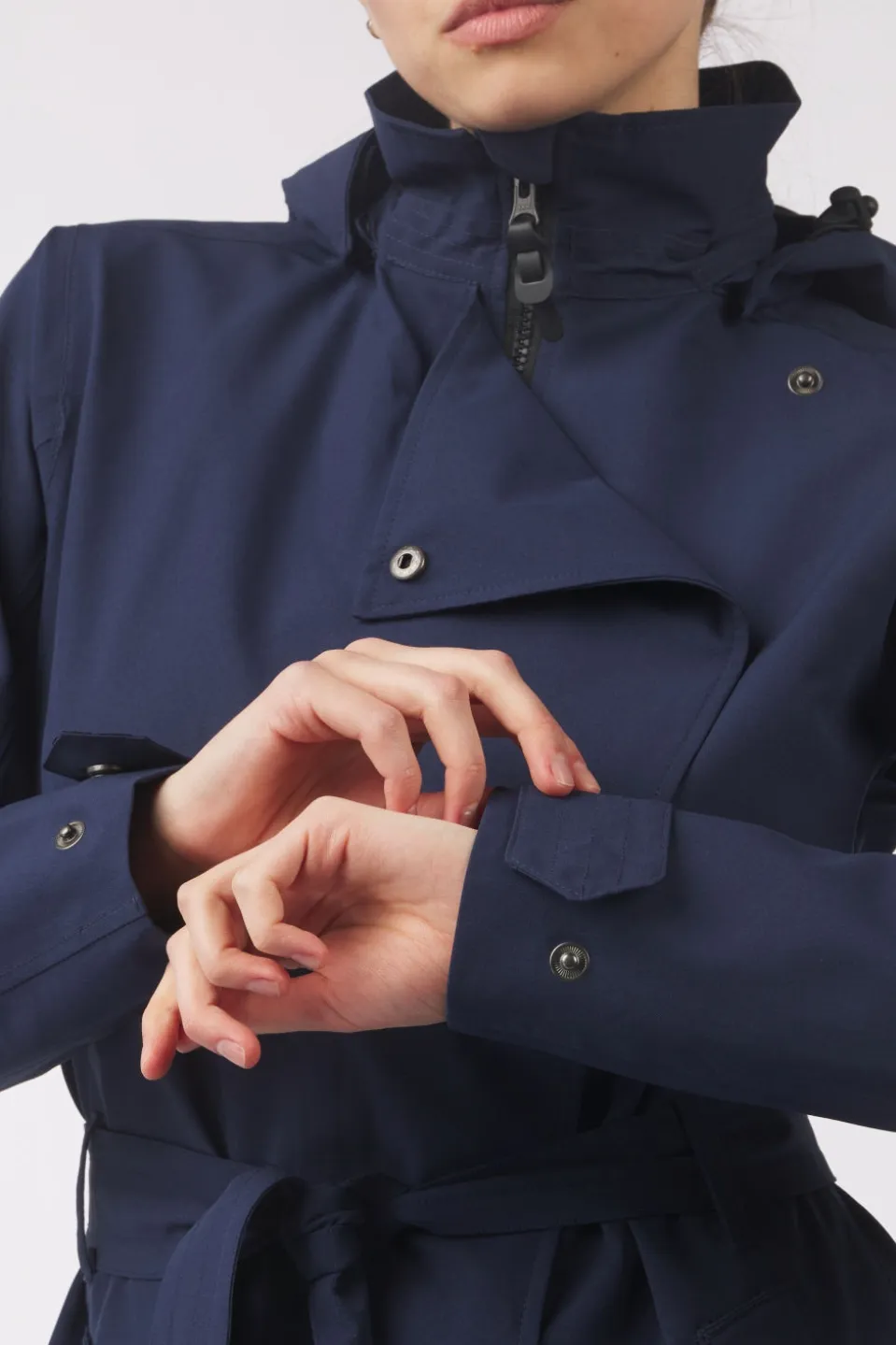 Veste Imperméable Urban Outdoor Trench Coat Long